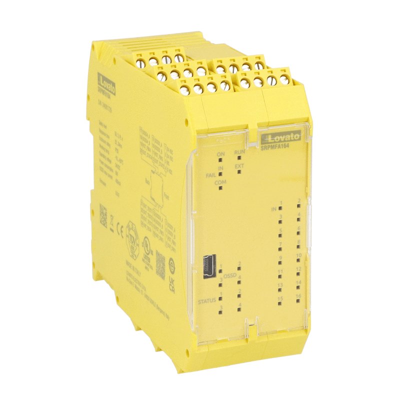 Программируемое реле безопасности Lovato SRPMFA164 - фото Программируемое реле безопасности Lovato SRPMFA164 серии SRP