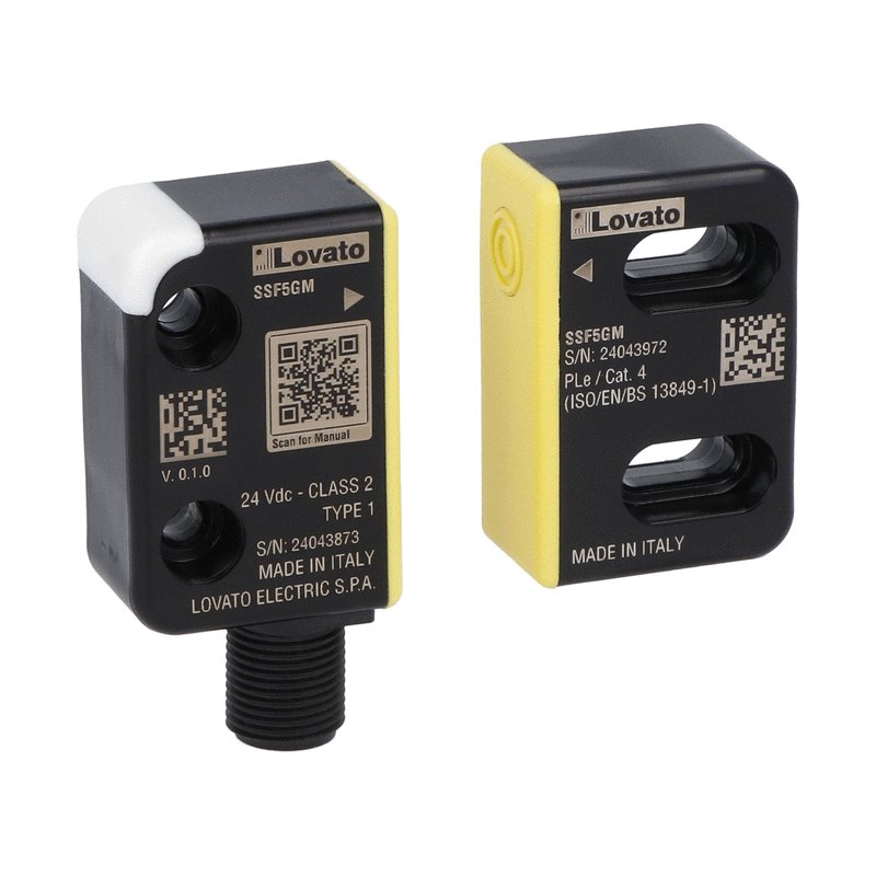 RFID-датчик безопасности Lovato SSF5GM - фото RFID-датчик безопасности Lovato SSF5GM: датчик и ответная часть